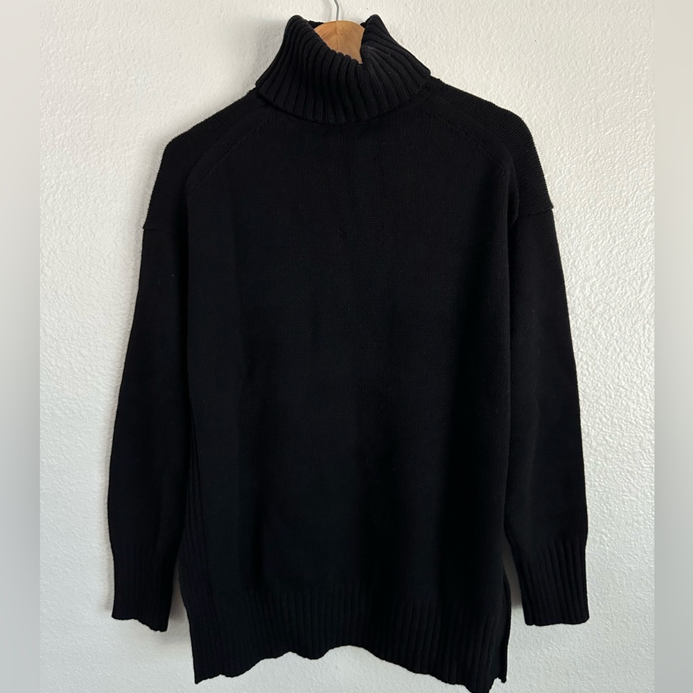 Polo Ralph Lauren Turtle Mock Neck Wool Cashmere Sweater Women’s Size Medium - Picture 3 of 7